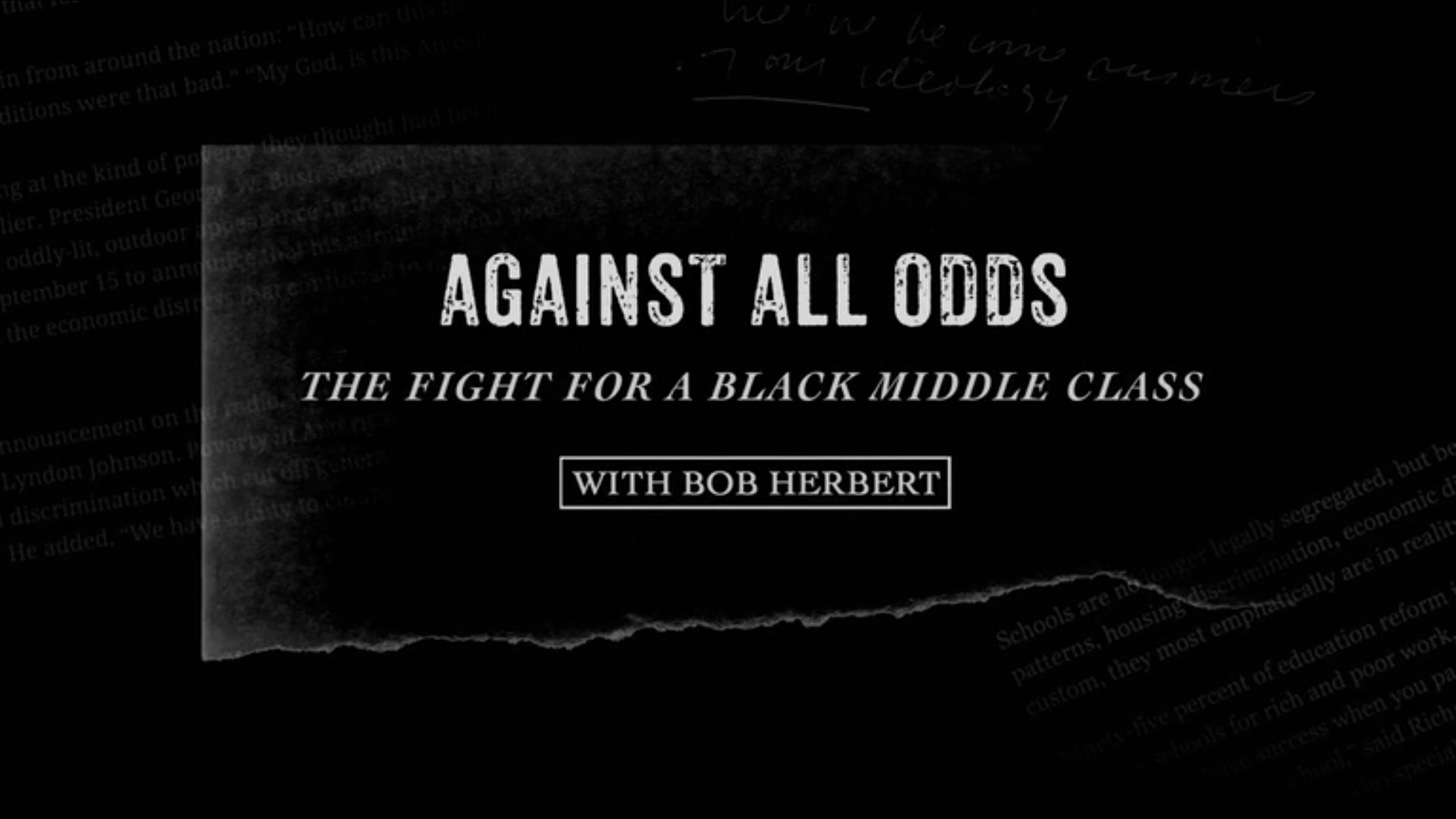 Against All Odds: The Fight for a Black Middle Class